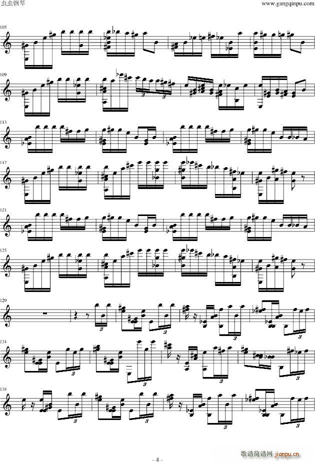 魔笛主题变奏曲 单手_索尔4