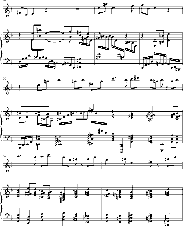 长笛钢琴奏鸣曲（第一乐章）_Hamlet3