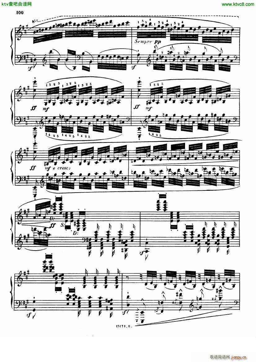 Alkan op 39 12 Etudes in Minor Keys no 109