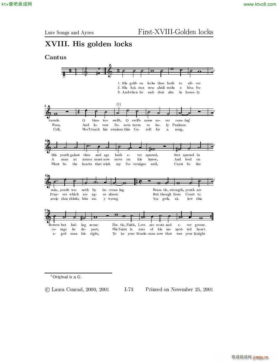 Dowland Lute Music 二29