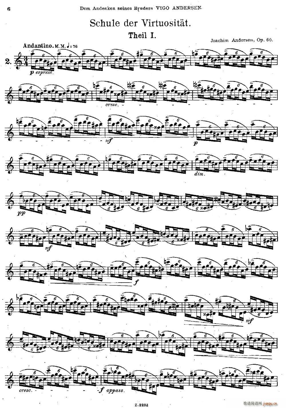 Schule der Virtuosit?t Op 60（2）1