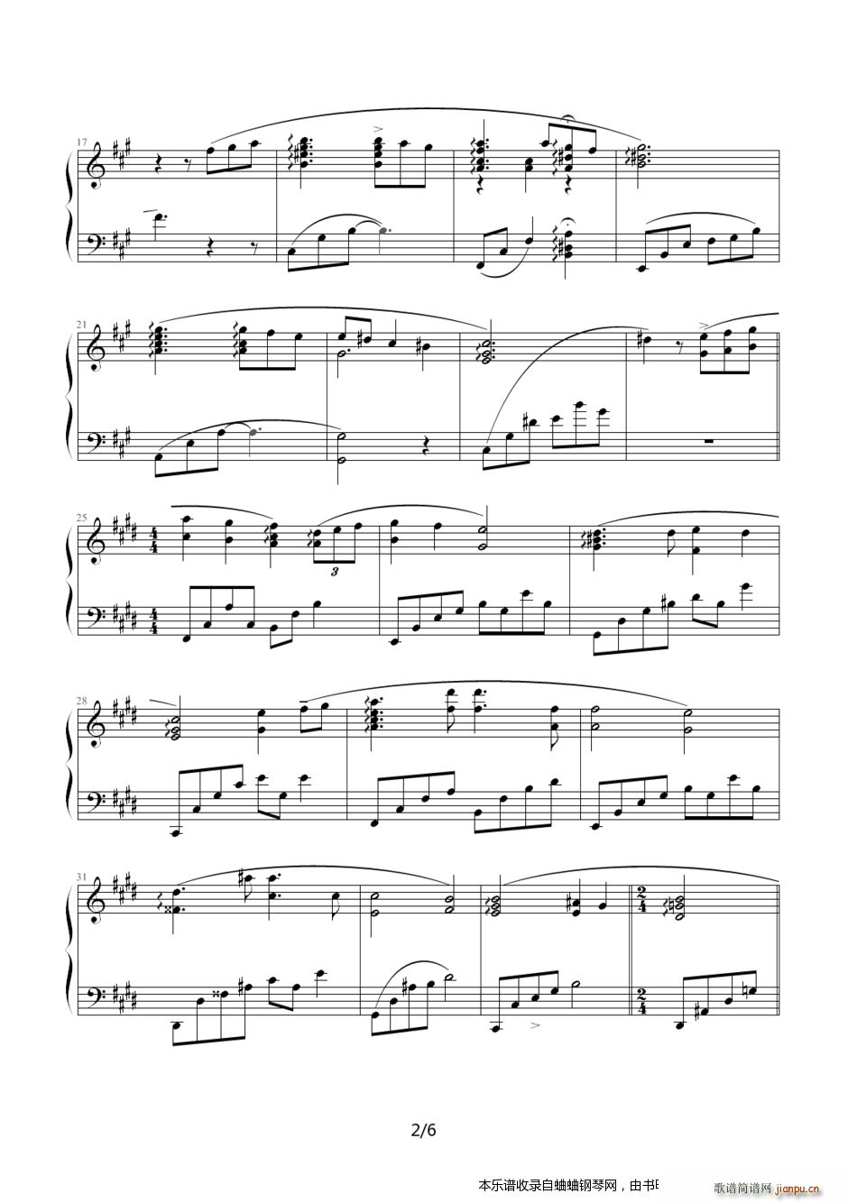 [官方原版]须釜俊一《钢琴组曲人鱼第三章》2
