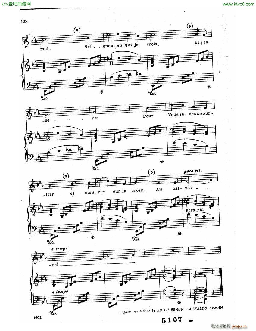 Faure 30 Songs 三19