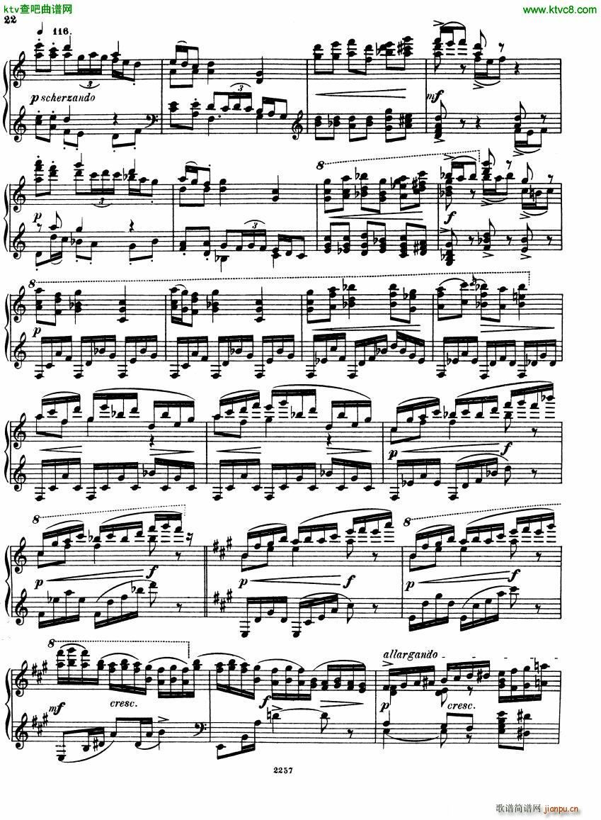 Glazunov Theme et Variations Op 7222