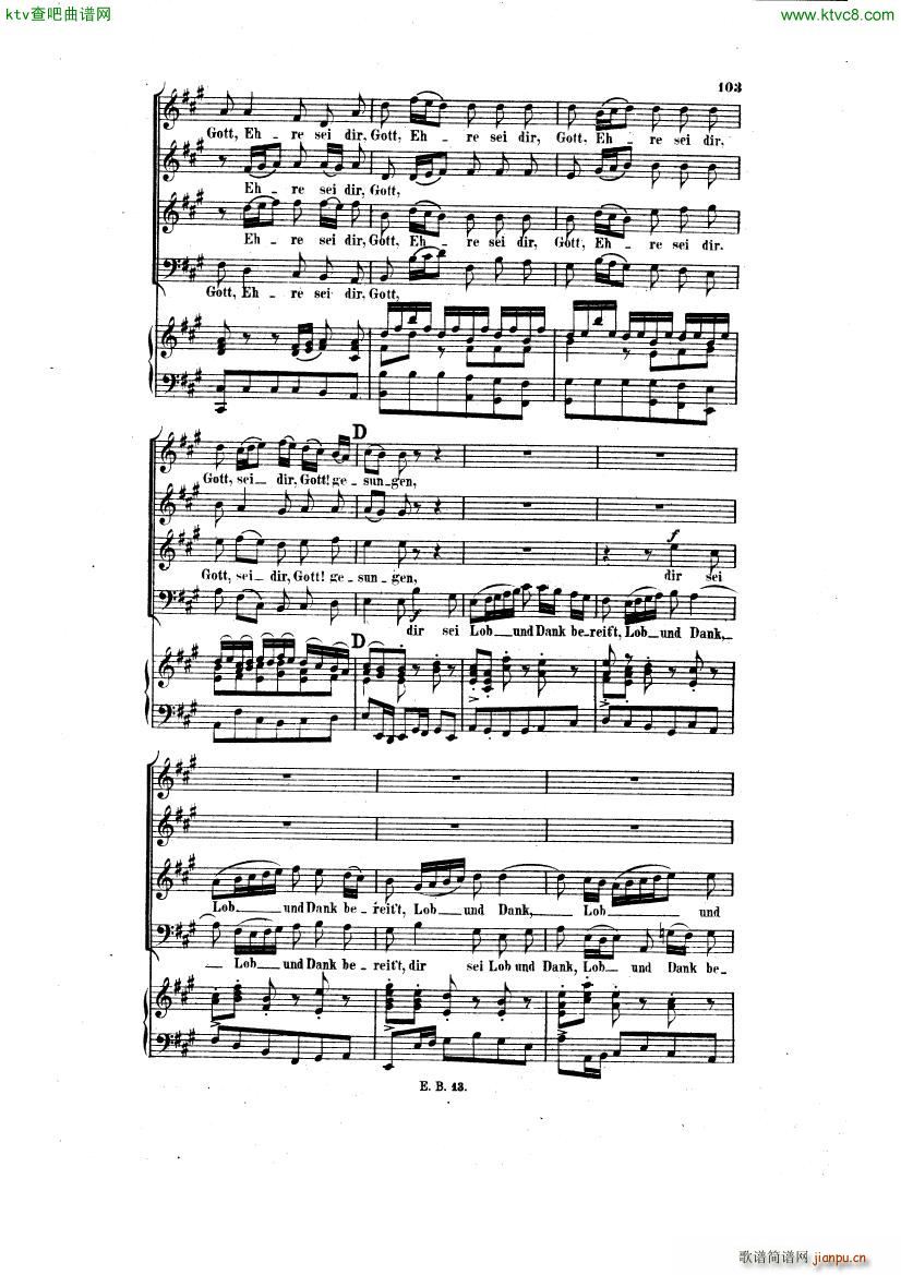 Bach JS BWV 248 Christmas Oratorio No 436