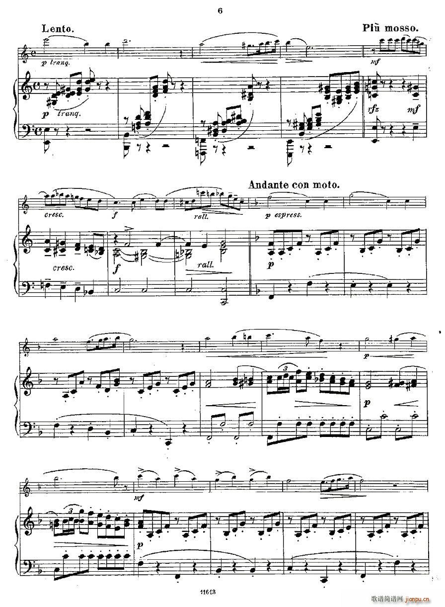 Opern-Transcriptionen.Op.45-1（长笛+钢琴伴奏）6