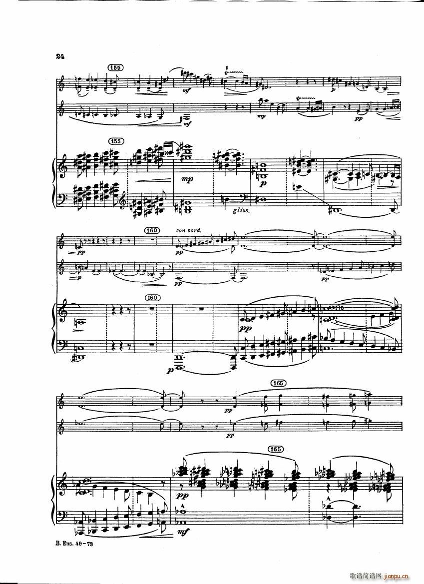 Bartok SZ 111 Contrasts pianoscore25