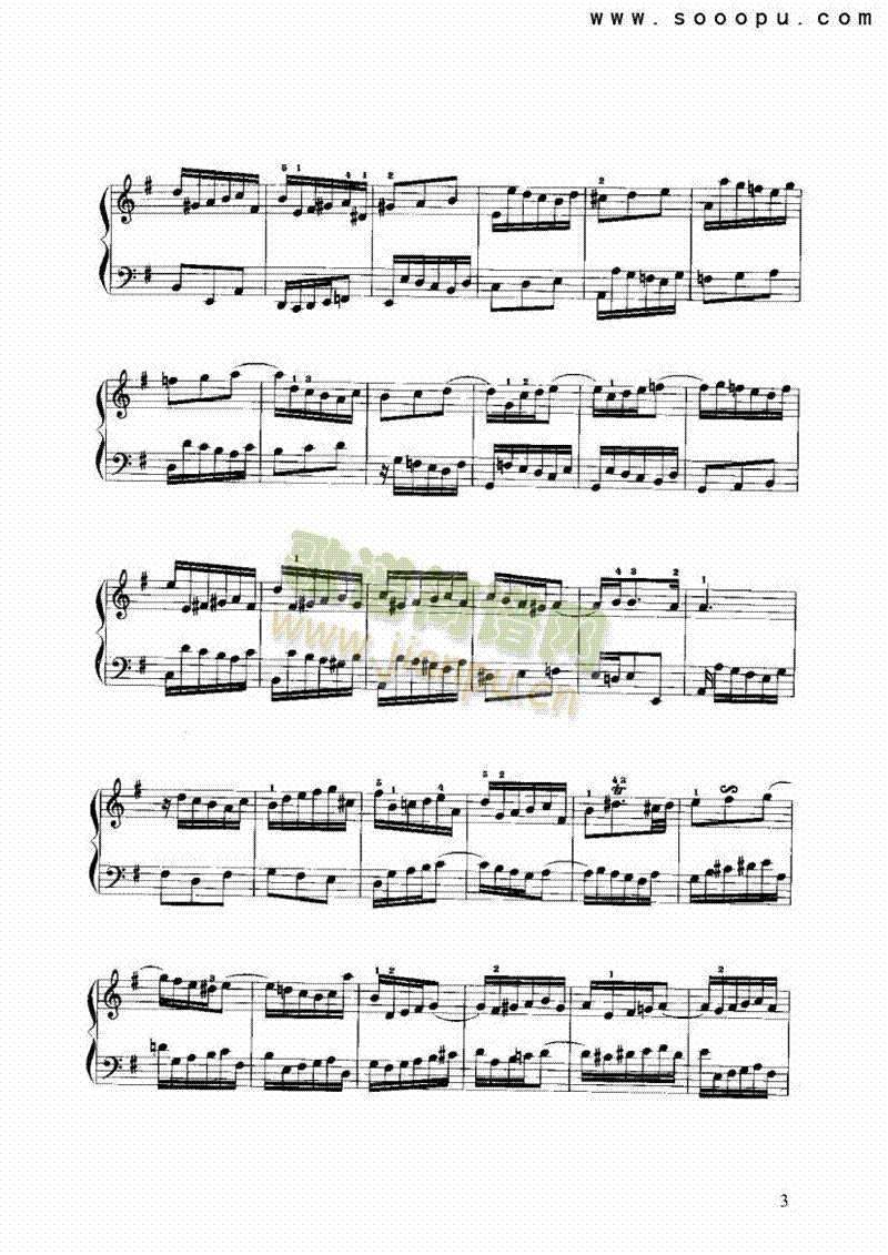 e小调前奏曲 键盘类 手风琴3