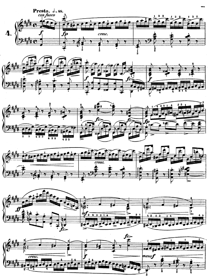 练习曲OP.10 - No41
