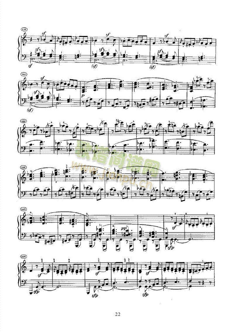 奏鸣曲(Opus2 Nr.3) 键盘类 钢琴22