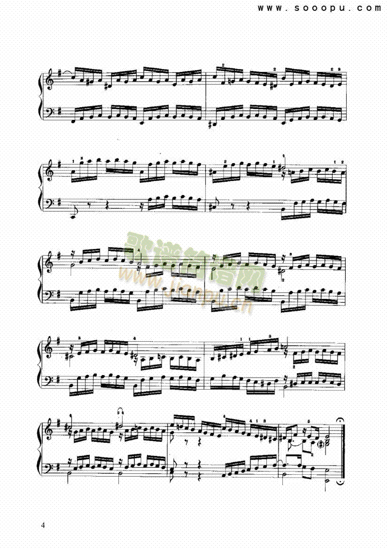 e小调前奏曲与赋格 键盘类 手风琴4