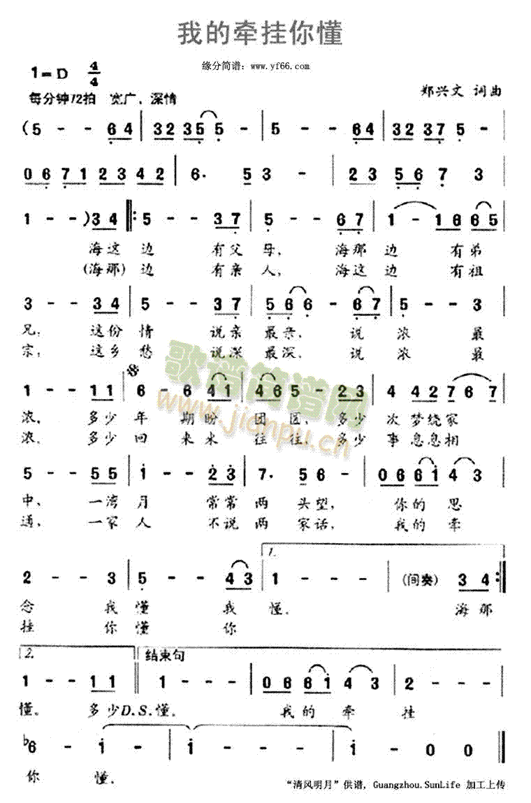 我的牵挂你懂1