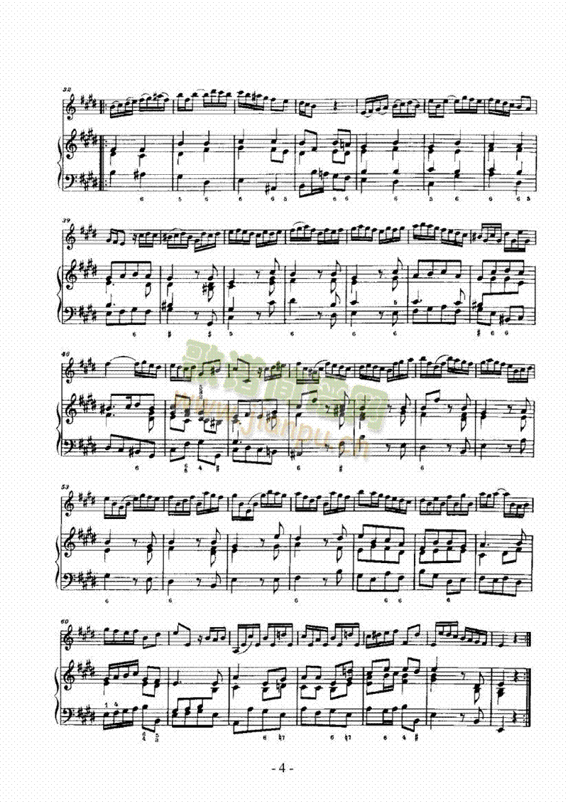 A大调奏鸣曲 弦乐类 小提琴4