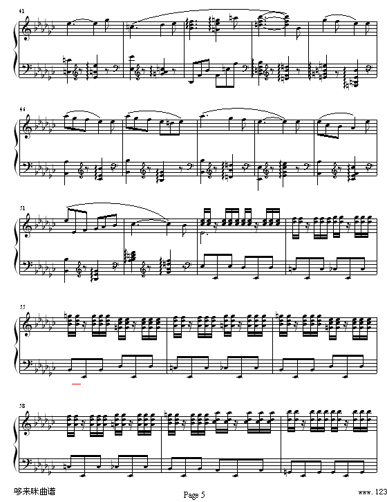《天鹅湖组曲》之四-双人舞-柴科夫斯基5