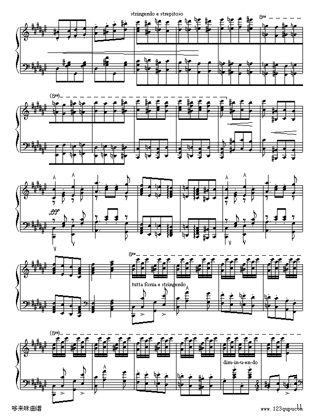 匈牙利狂想曲第二号-李斯特11