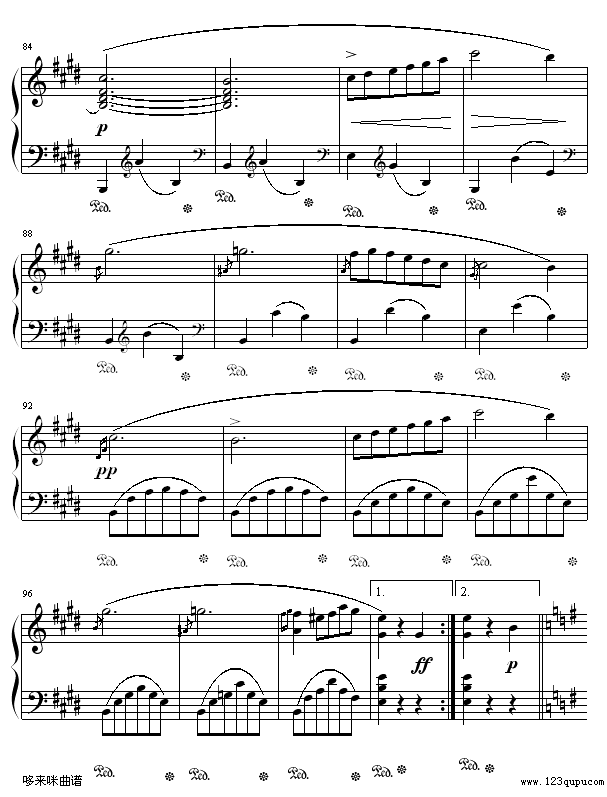 e小调圆舞曲-肖邦6