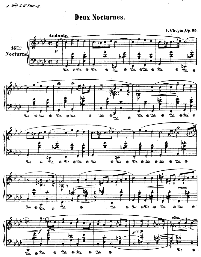 夜曲No.15 - OP.55-11