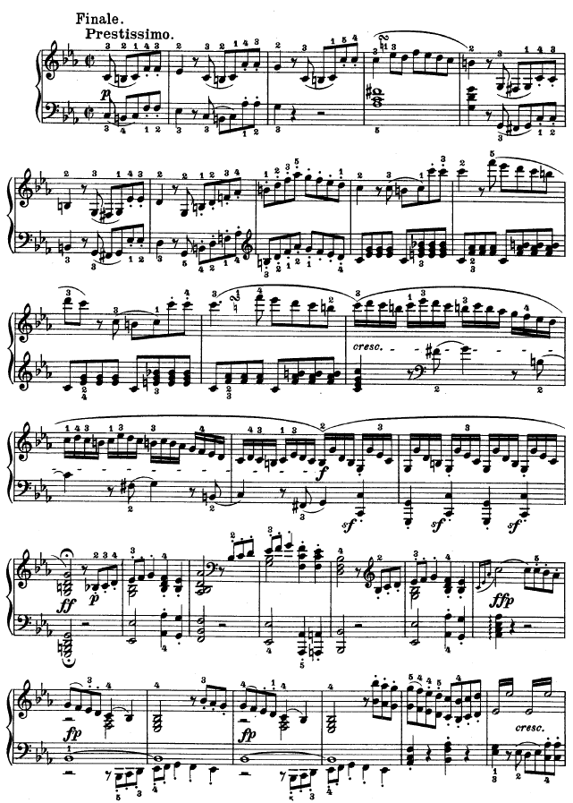 C小调第五钢琴奏鸣曲 - Op. 10―111