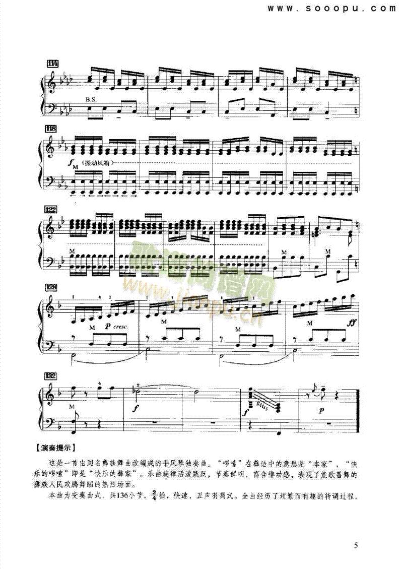 快乐的罗嗦 键盘类 手风琴5