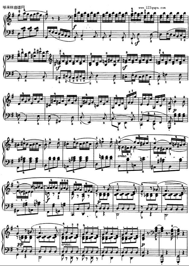 第十六钢琴奏鸣曲-（Op.31 No.1）-贝多芬7