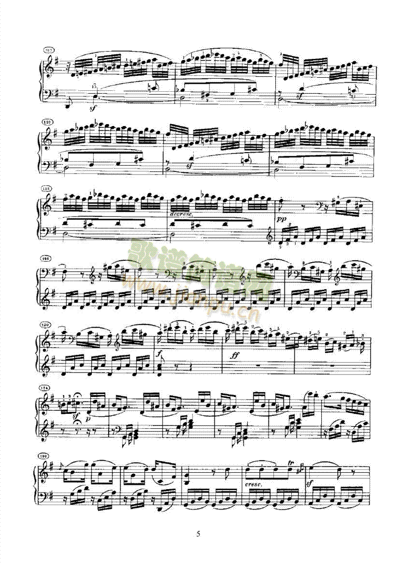 奏鸣曲(Opus14 Nr.2) 键盘类 钢琴5