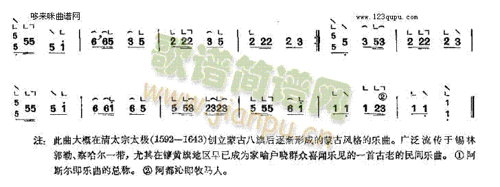 阿都沁阿斯尔-内蒙筝曲2