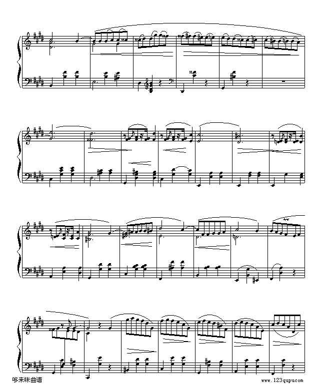 升C小调圆舞曲-肖邦6
