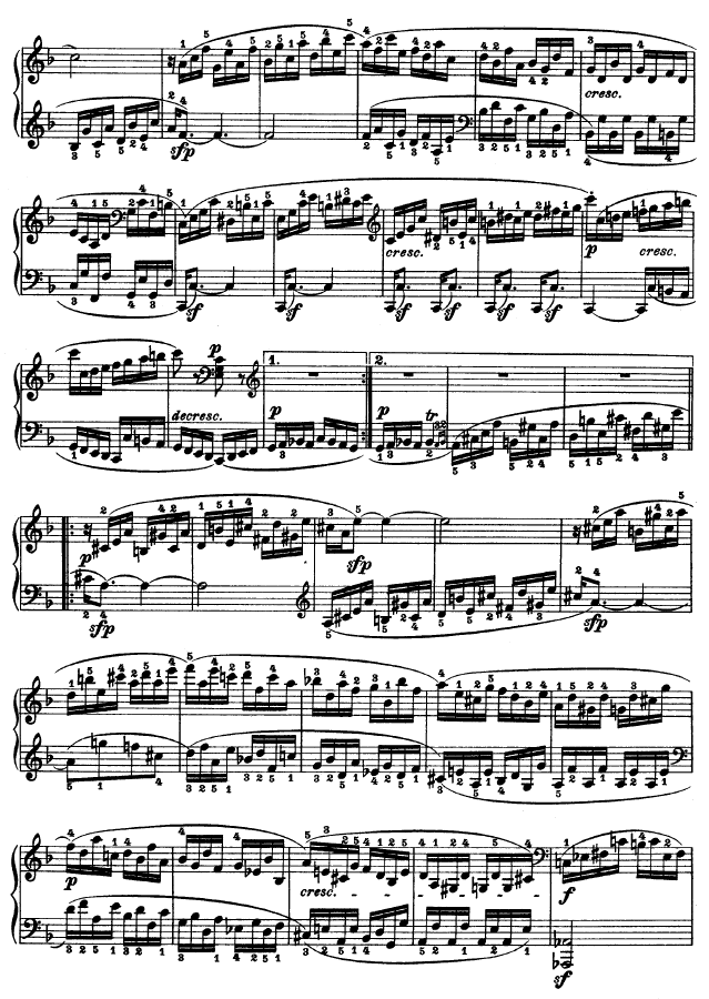 第二十二钢琴奏鸣曲-Op.547