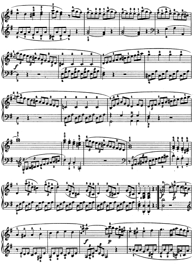 第二十钢琴奏鸣曲-Op.49 No.22