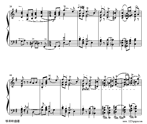 船歌-柴科夫斯基4