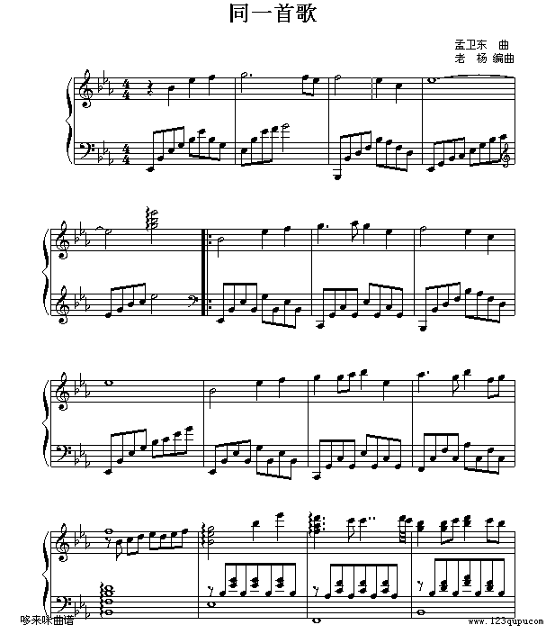 同一首歌-毛阿敏1