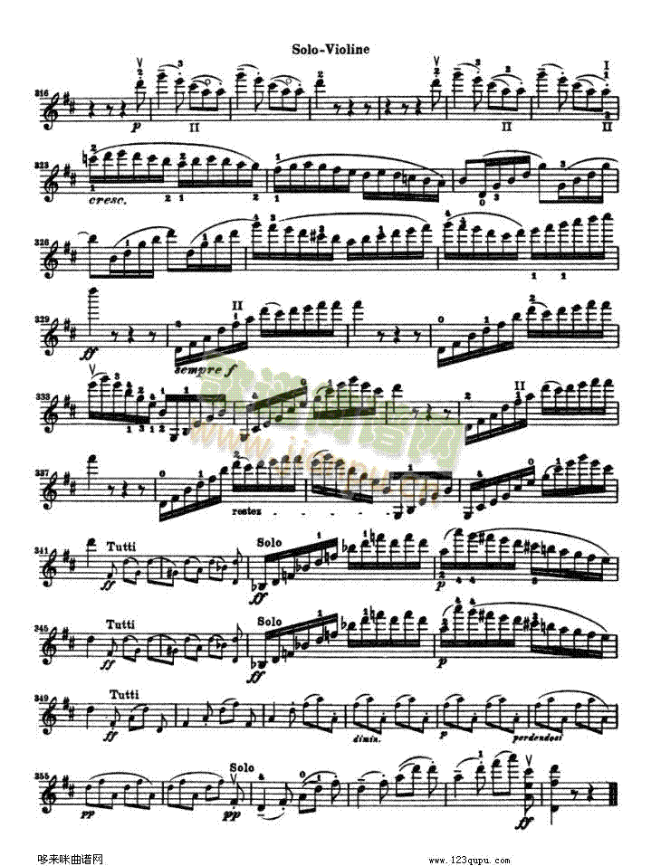 贝多芬小提琴协奏曲(konzert fur violine)20