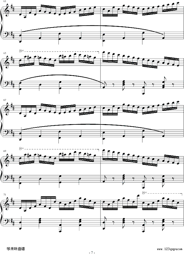 练习曲-Op.740 No.3-车尔尼7