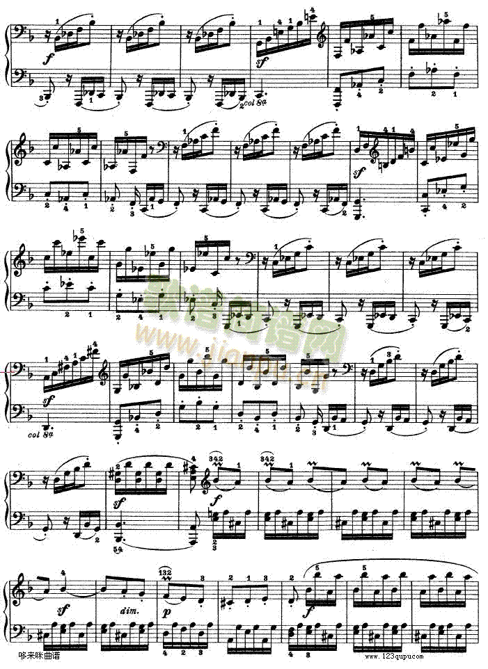 暴风雨-d小调第十七钢琴奏鸣曲 - Op.31―2-贝多芬18
