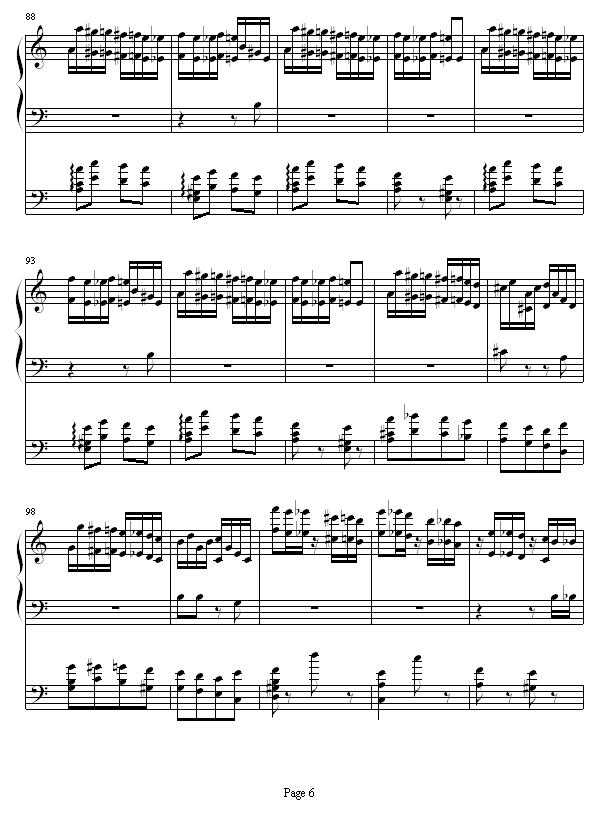 李斯特的帕格尼尼练习曲No. 66