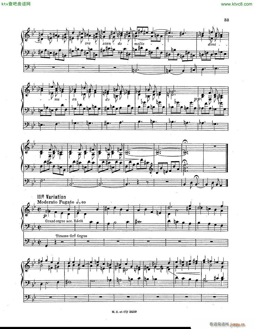 Berthier Paul Variations pour Grand orgue4