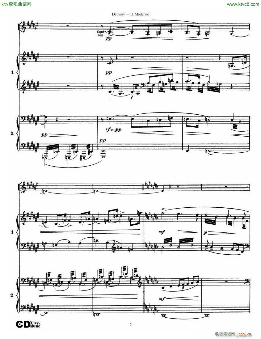 Debussy Printemps II2