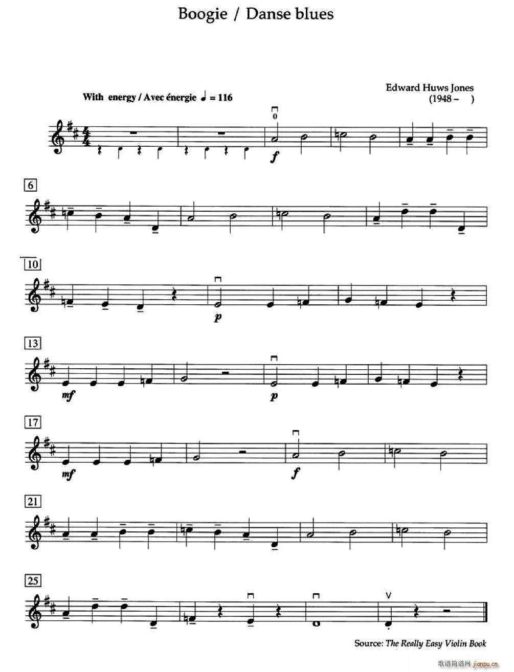 Boogie Danse blues(加拿大小提琴考级 预备级)1