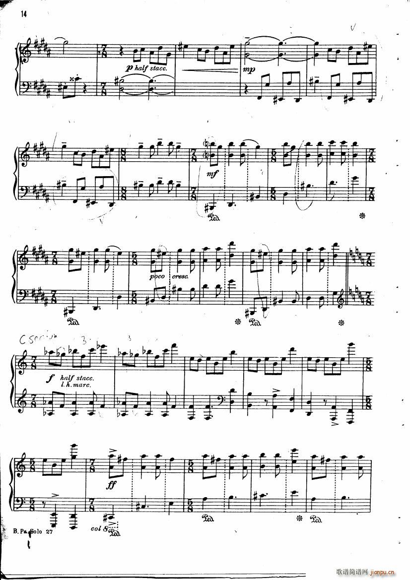 Copland Piano Sonata15