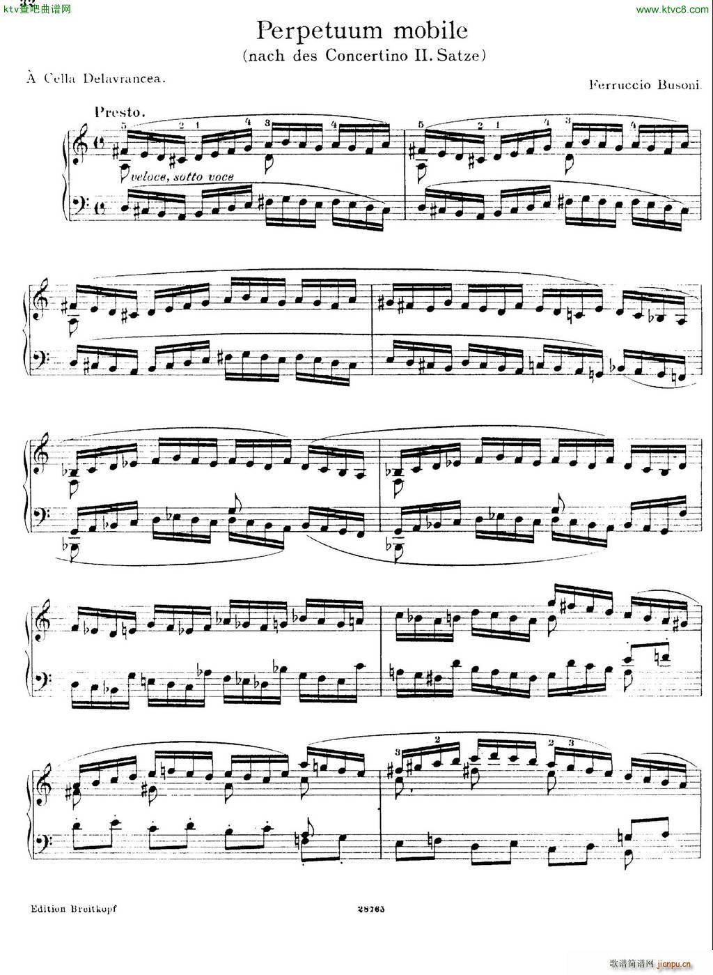 Busoni Etudes 31