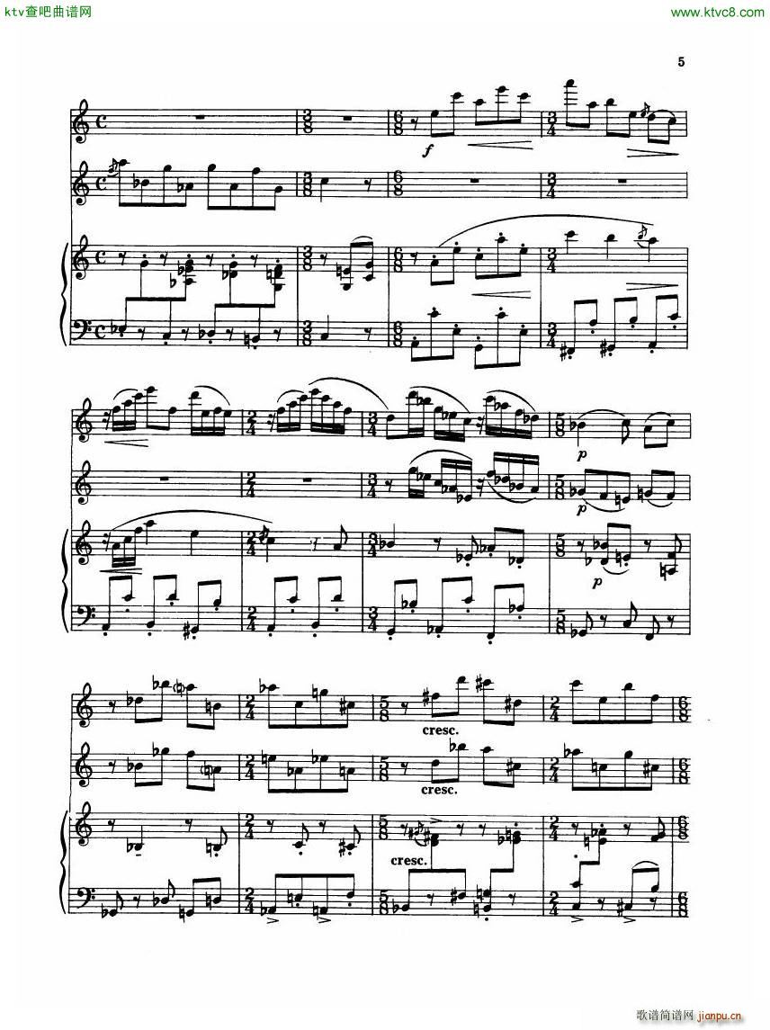 Madeleine Dring Trio For Flute Oboe And Piano13