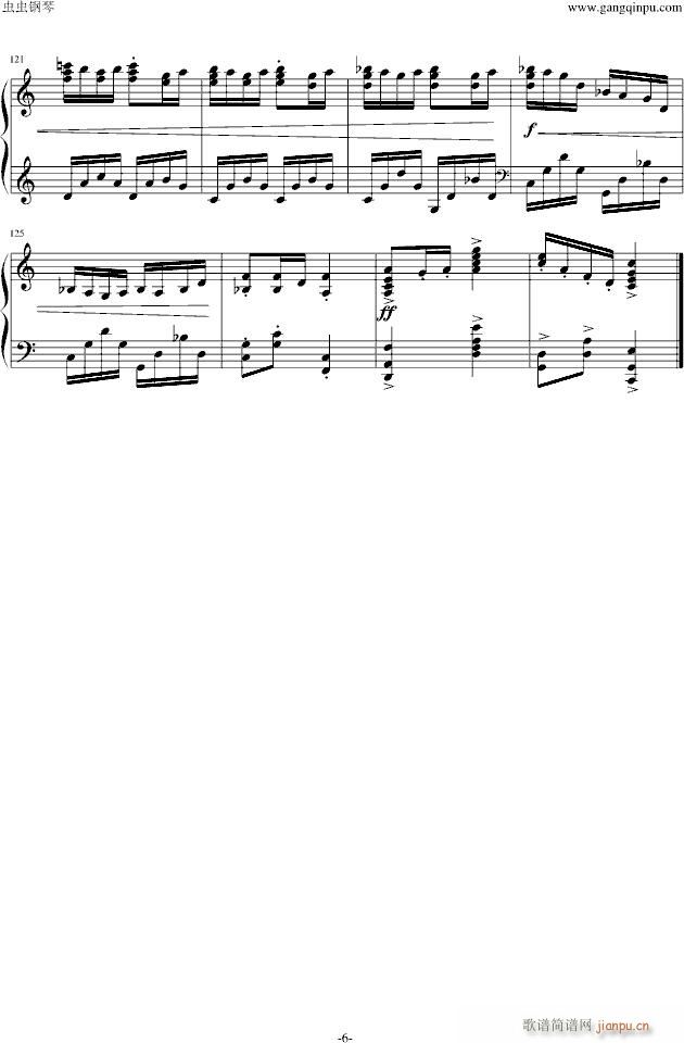 利戈顿舞曲（选自《库普兰之墓》）_拉威尔-Ravel6