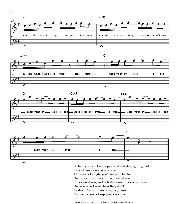 Taylor swift -eyes open4