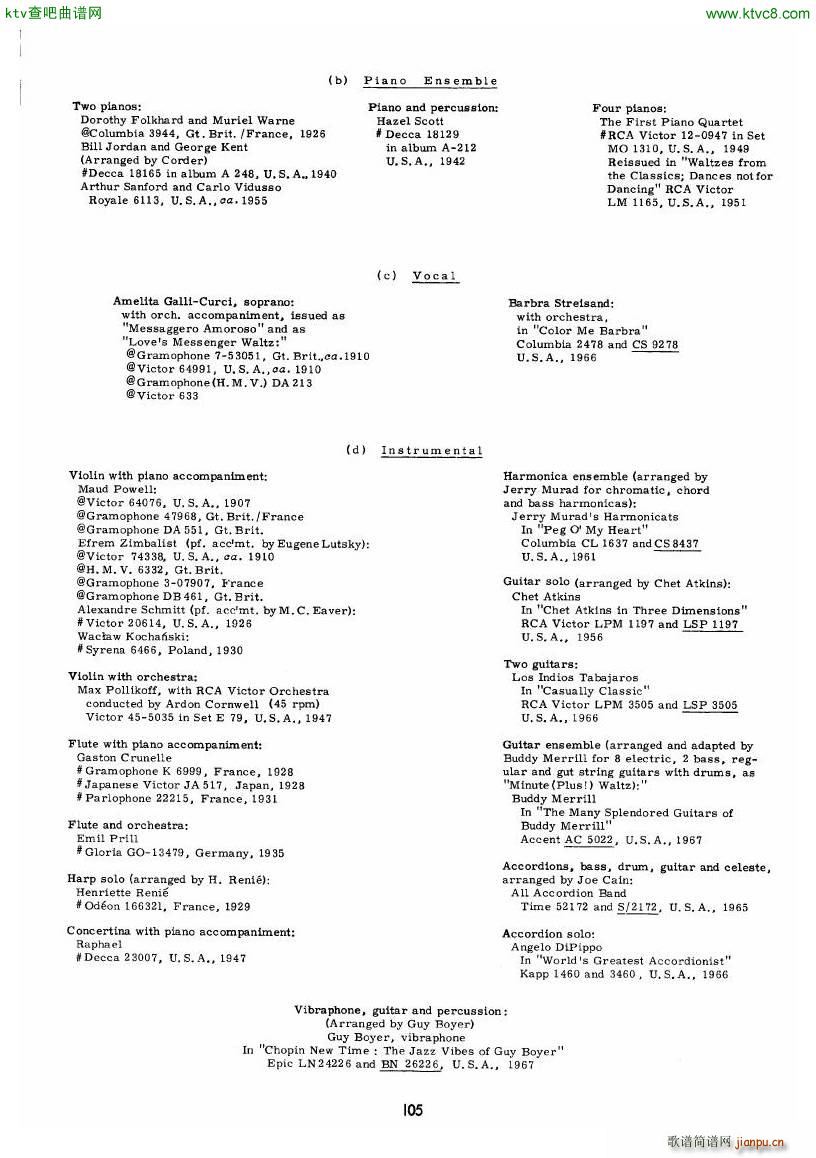 chopin minute waltz transcriptions collection 二52