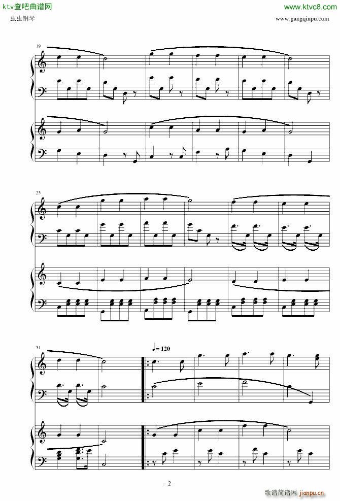 小星星简易变奏曲 双钢琴_莫扎特2