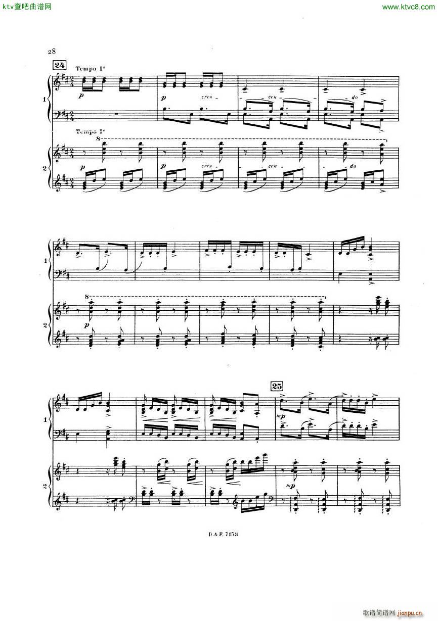 busser debussy Petite Suite 2P28
