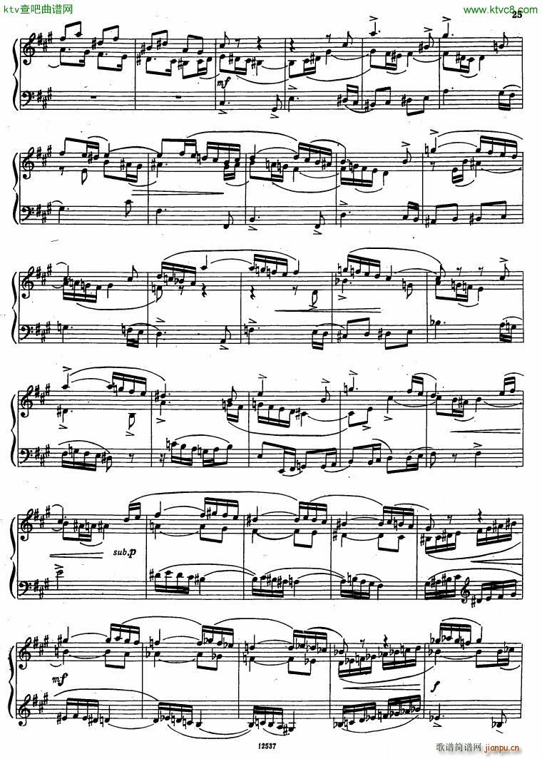 Flyarkovsky 6 preludes and fugues25