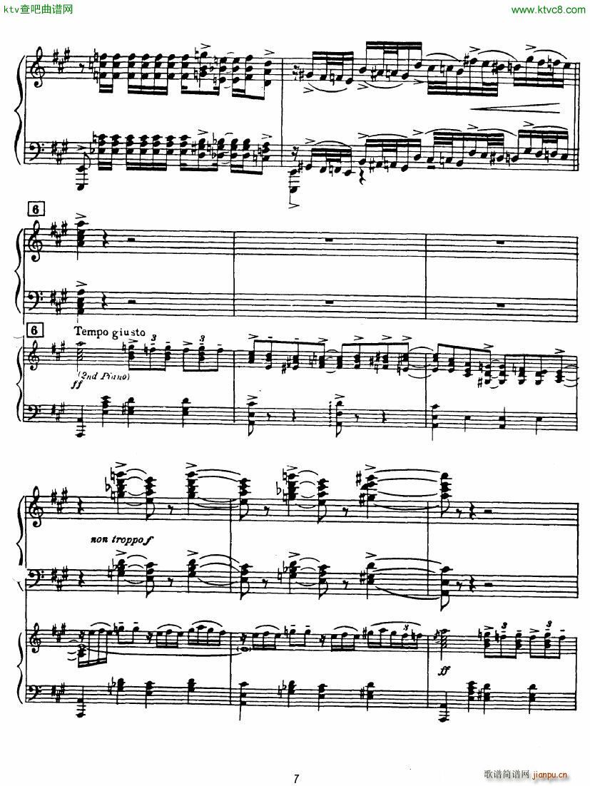 Rhapsody in Blue in Bb major Duet6