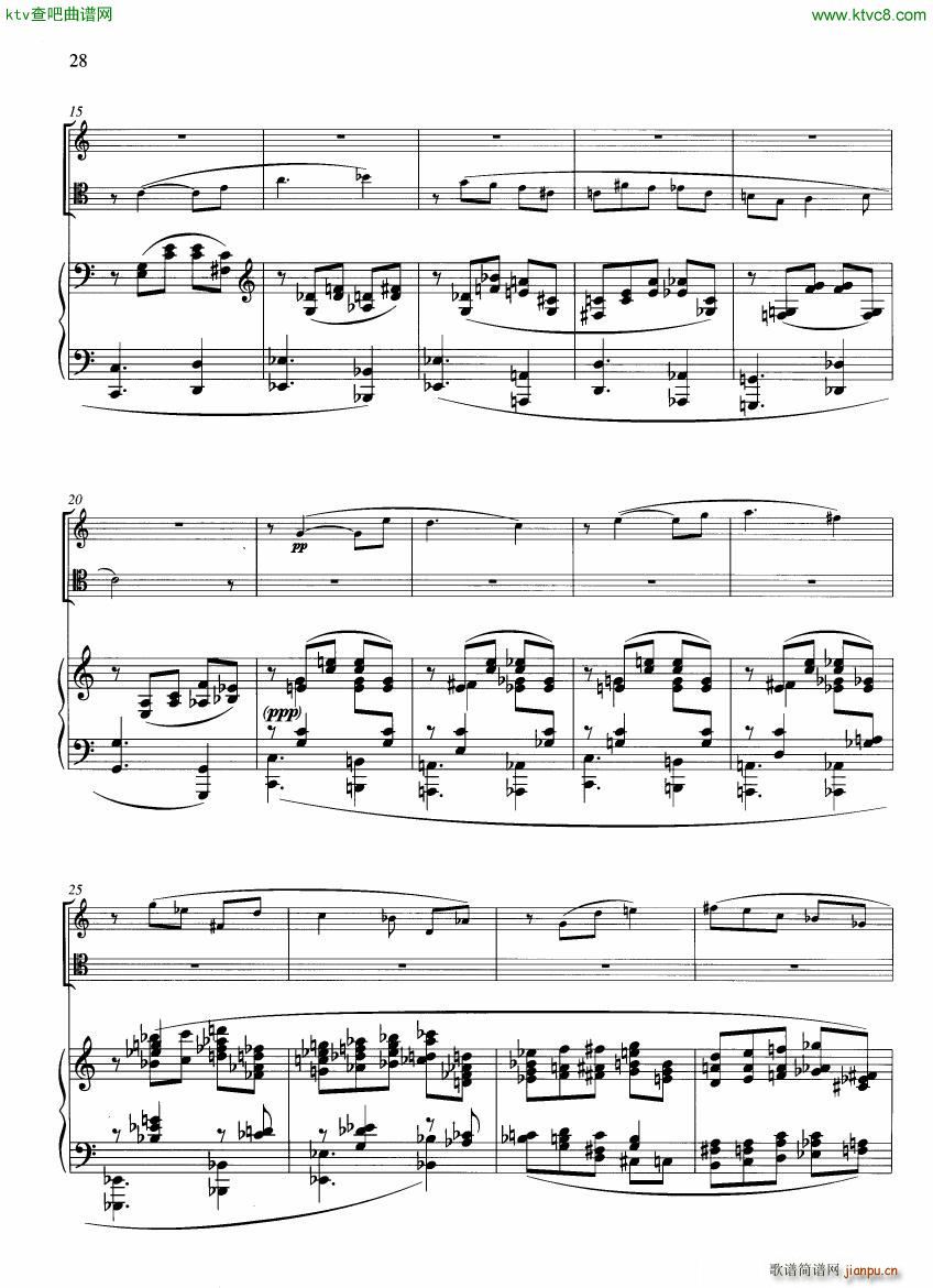 Francaix Trio for oboe bassoon and piano 二1