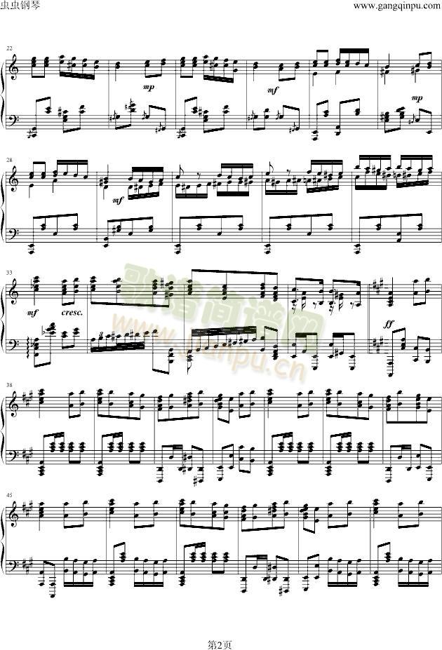 土耳其进行曲―瓦洛多斯改编2
